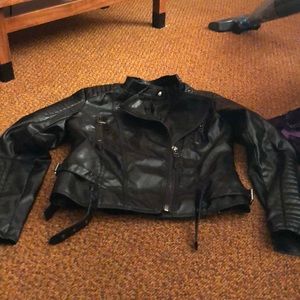 Pleather jacket